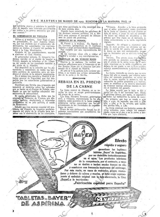 ABC MADRID 06-03-1923 página 18