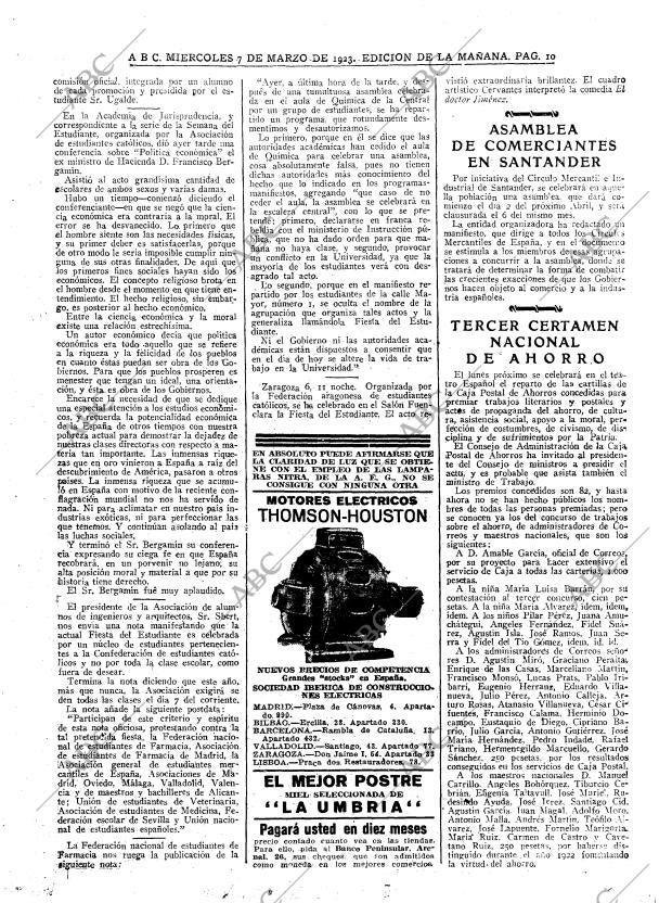 ABC MADRID 07-03-1923 página 10