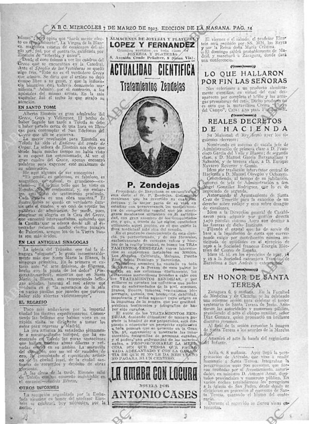 ABC MADRID 07-03-1923 página 14