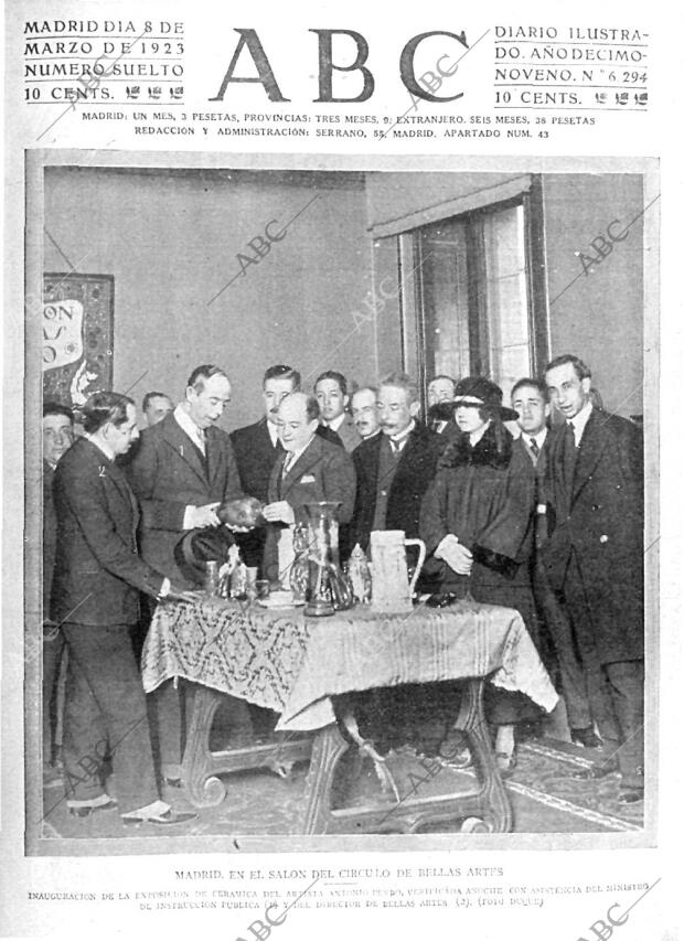 ABC MADRID 08-03-1923 página 1