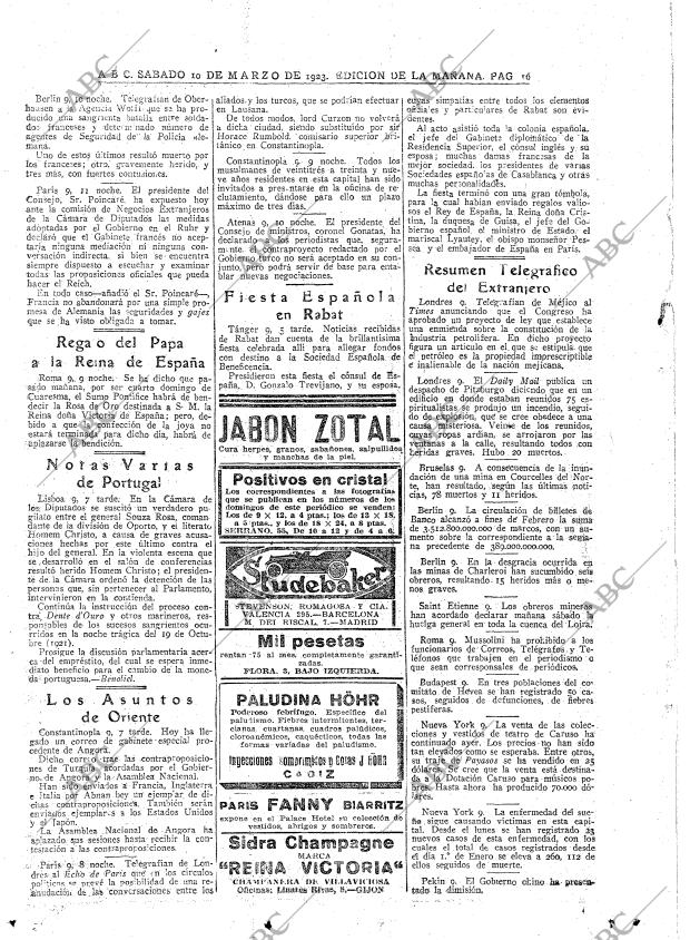 ABC MADRID 10-03-1923 página 16