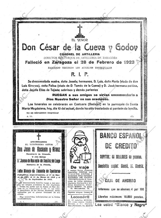 ABC MADRID 10-03-1923 página 23