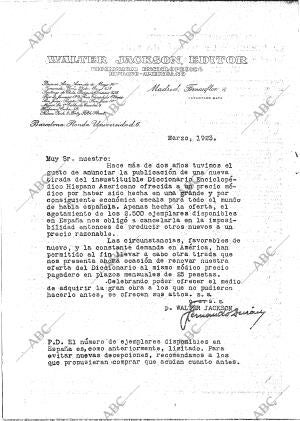 ABC MADRID 11-03-1923 página 22