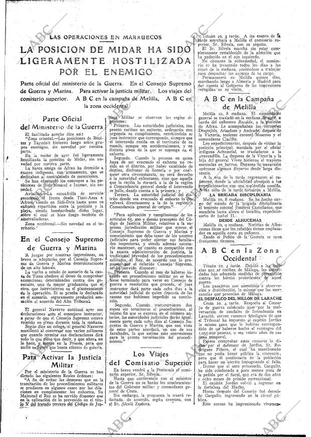 ABC MADRID 11-03-1923 página 23