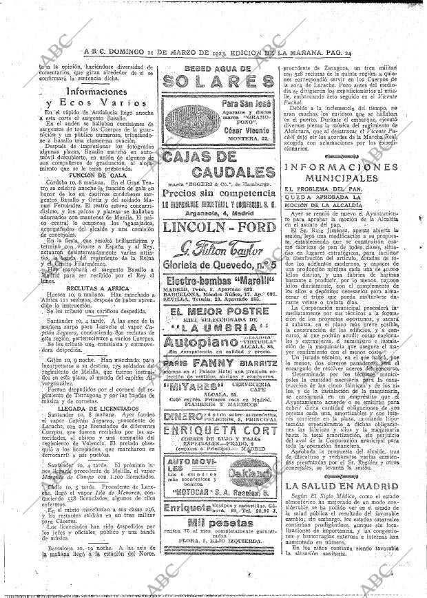 ABC MADRID 11-03-1923 página 24