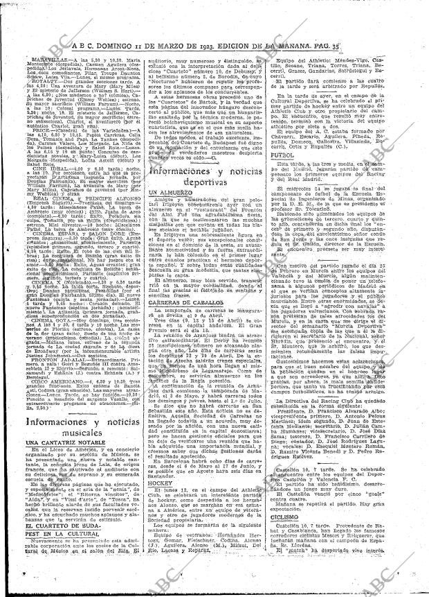 ABC MADRID 11-03-1923 página 35