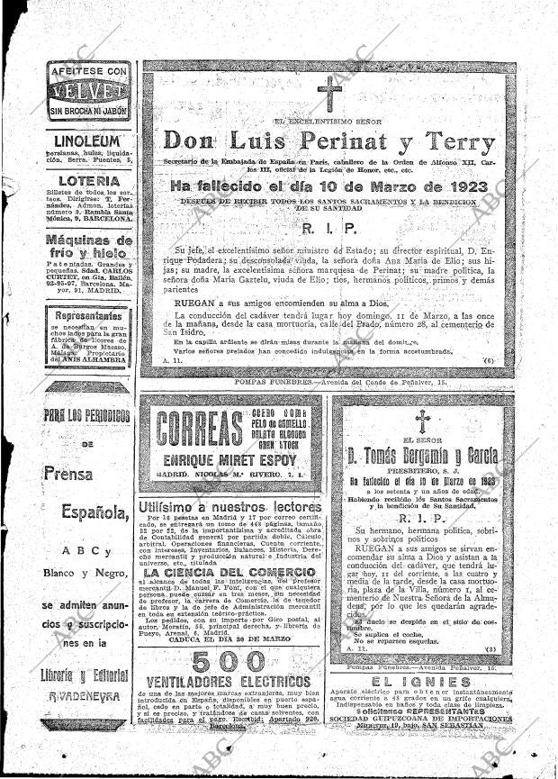ABC MADRID 11-03-1923 página 45