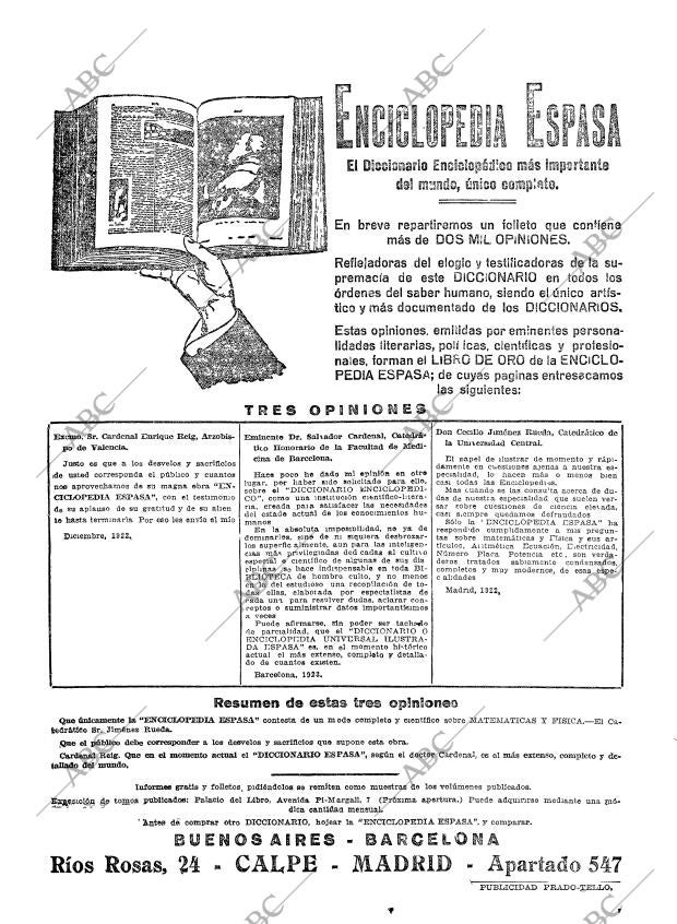 ABC MADRID 16-03-1923 página 14