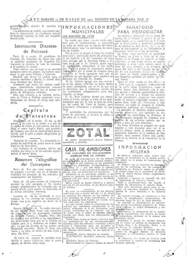 ABC MADRID 17-03-1923 página 18