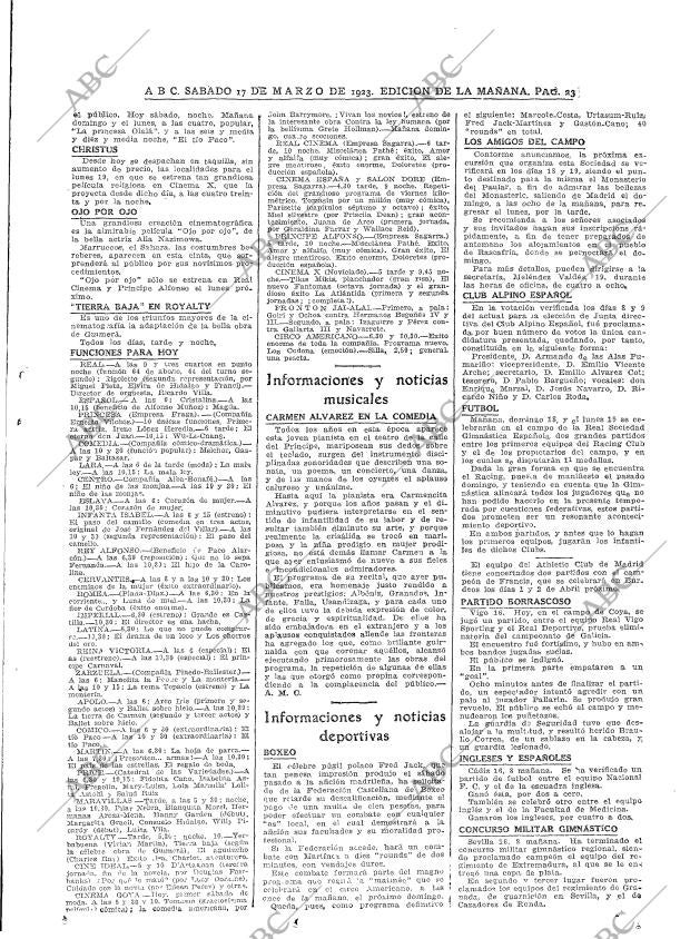 ABC MADRID 17-03-1923 página 23