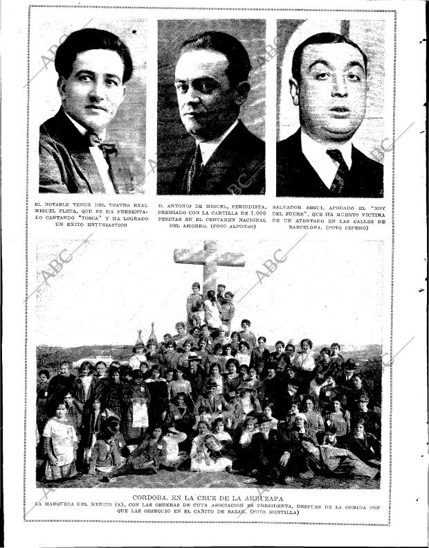 BLANCO Y NEGRO MADRID 18-03-1923 página 20