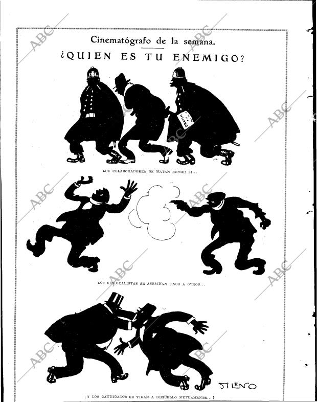 BLANCO Y NEGRO MADRID 18-03-1923 página 28