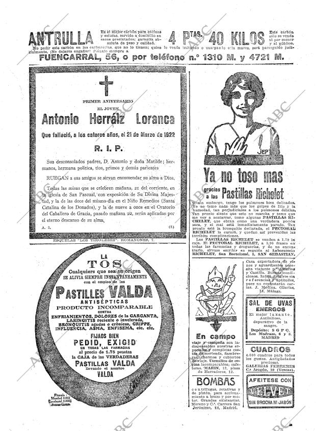 ABC MADRID 20-03-1923 página 32