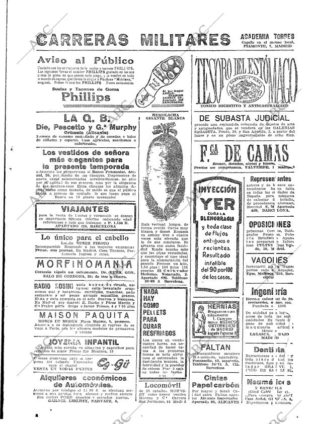 ABC MADRID 20-03-1923 página 33