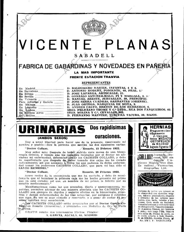 BLANCO Y NEGRO MADRID 25-03-1923 página 15