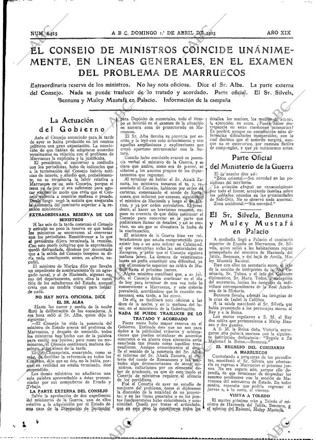 ABC MADRID 01-04-1923 página 15