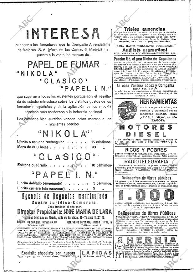 ABC MADRID 01-04-1923 página 44