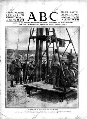 ABC MADRID 06-04-1923 página 1