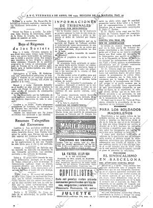 ABC MADRID 06-04-1923 página 20