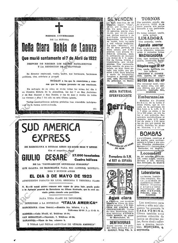 ABC MADRID 06-04-1923 página 30