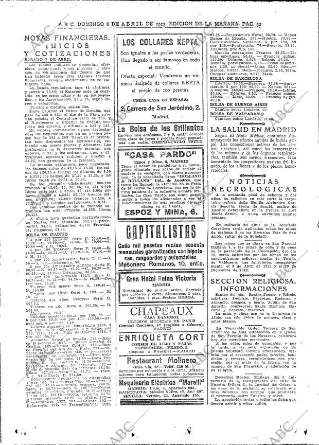 ABC MADRID 08-04-1923 página 30