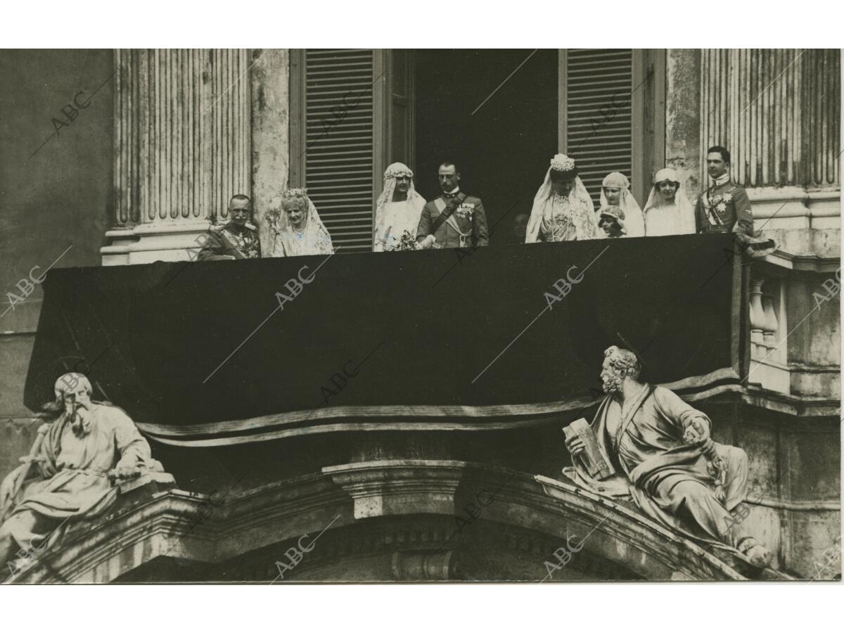 Boda de la Princesa Yolanda de Saboya, hija de los Reyes de Italia, con