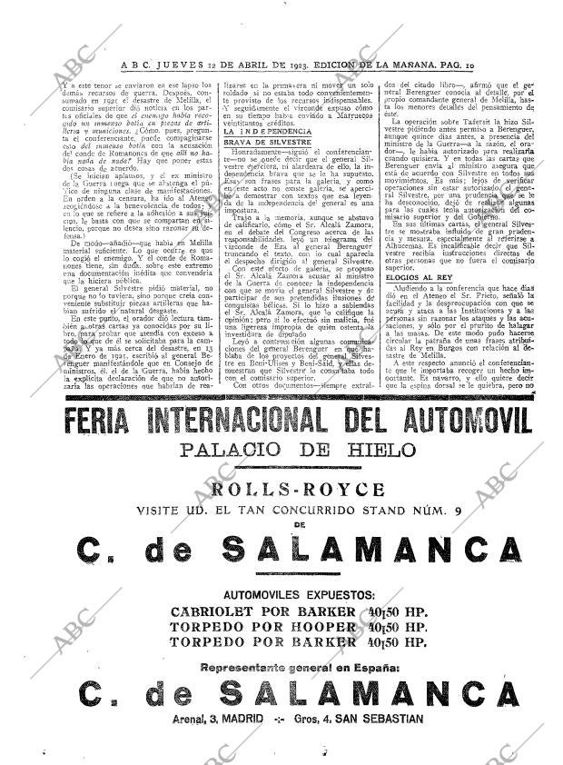 ABC MADRID 12-04-1923 página 10