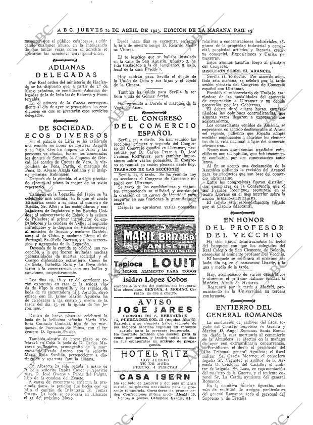 ABC MADRID 12-04-1923 página 15