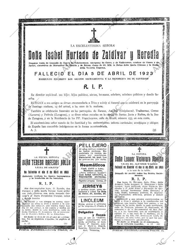 ABC MADRID 12-04-1923 página 33