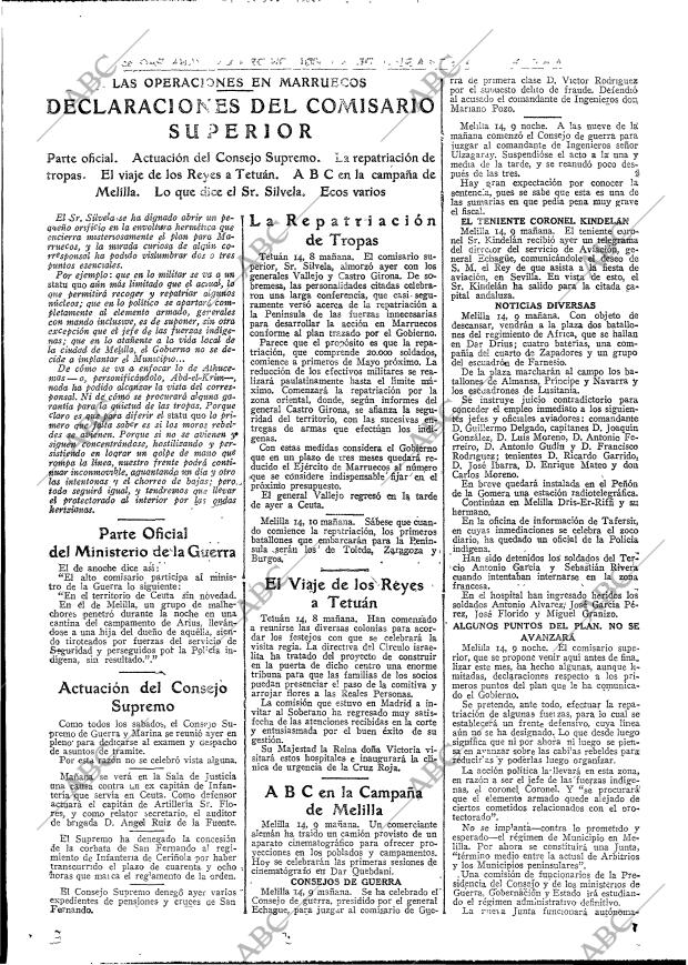 ABC MADRID 15-04-1923 página 21
