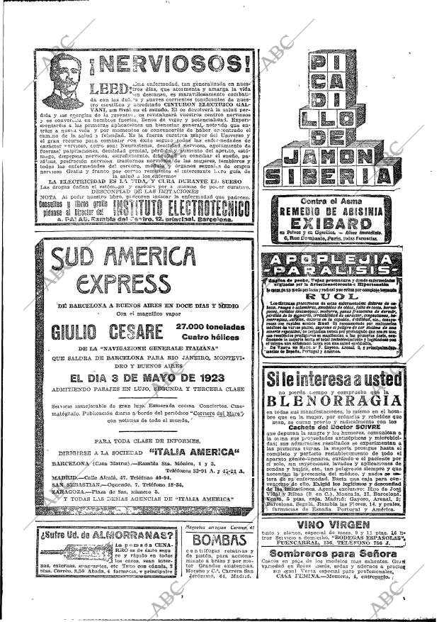 ABC MADRID 15-04-1923 página 43