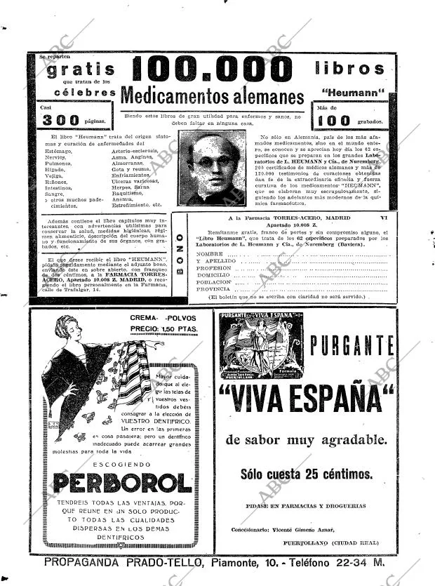 ABC MADRID 19-04-1923 página 2