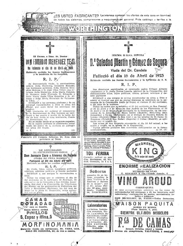 ABC MADRID 19-04-1923 página 29