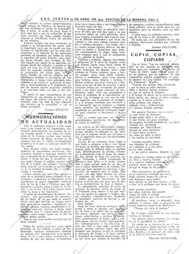 ABC MADRID 19-04-1923 página 6