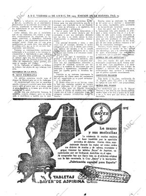 ABC MADRID 20-04-1923 página 12