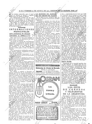 ABC MADRID 20-04-1923 página 16