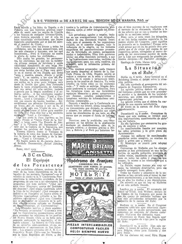 ABC MADRID 20-04-1923 página 20