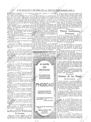 ABC MADRID 21-04-1923 página 18