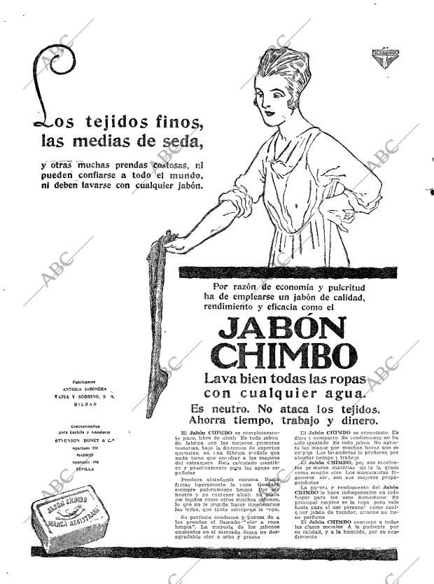 ABC MADRID 21-04-1923 página 2