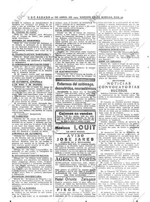 ABC MADRID 21-04-1923 página 20