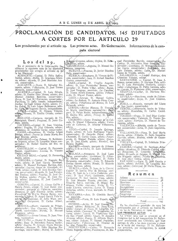 ABC MADRID 23-04-1923 página 7