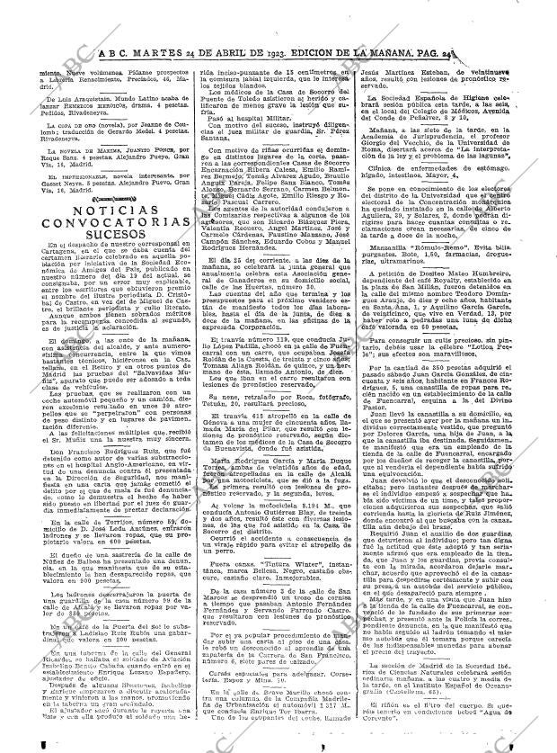 ABC MADRID 24-04-1923 página 24