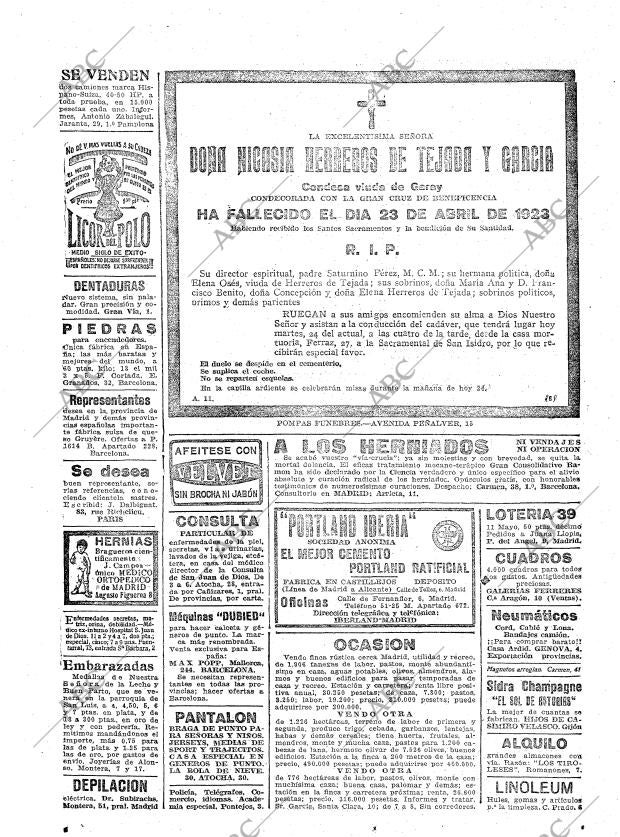 ABC MADRID 24-04-1923 página 30