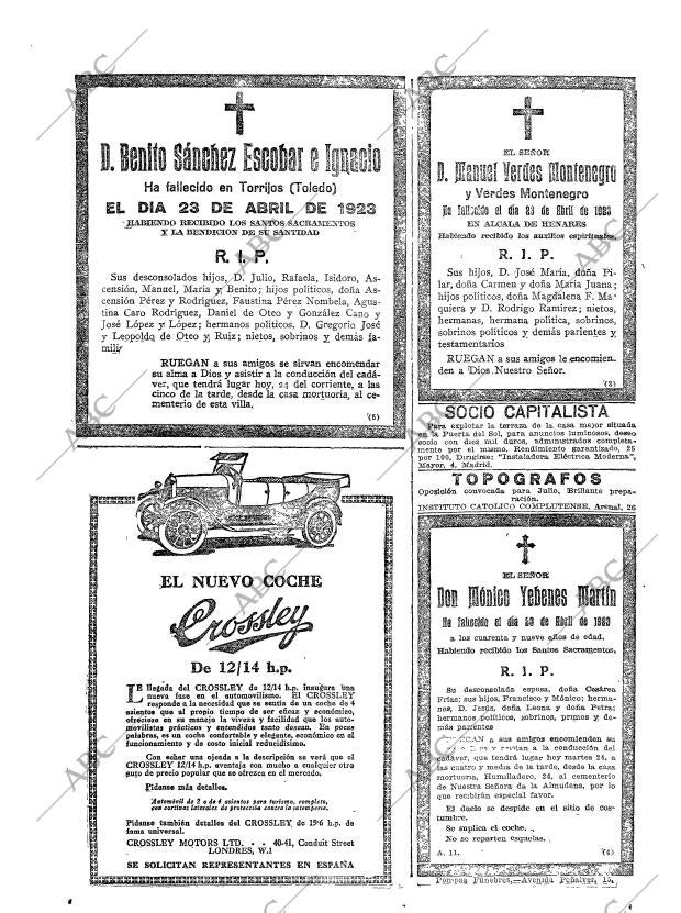 ABC MADRID 24-04-1923 página 32