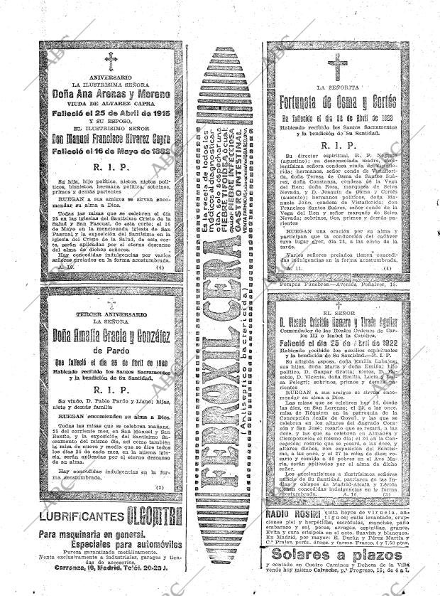 ABC MADRID 24-04-1923 página 34