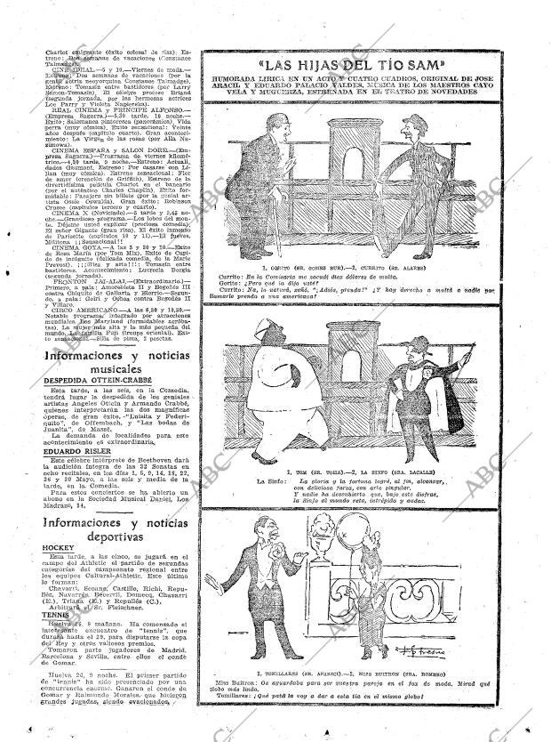 ABC MADRID 27-04-1923 página 23