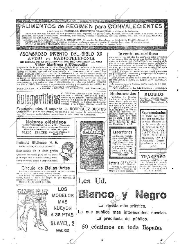 ABC MADRID 27-04-1923 página 30