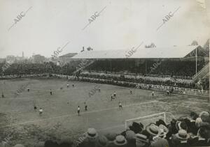 Final del campeonato de España jugado entre el Athletic Club de Bilbao, que...