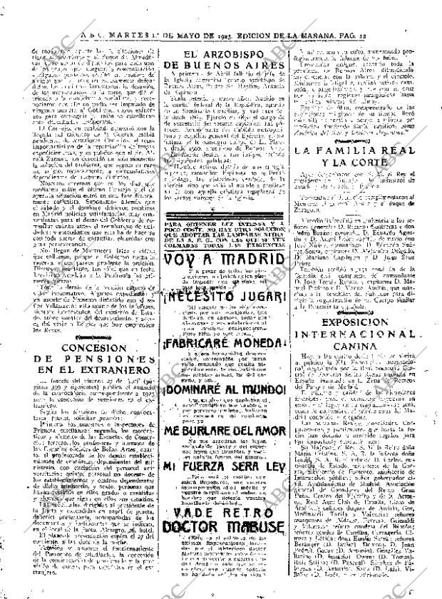 ABC MADRID 01-05-1923 página 12