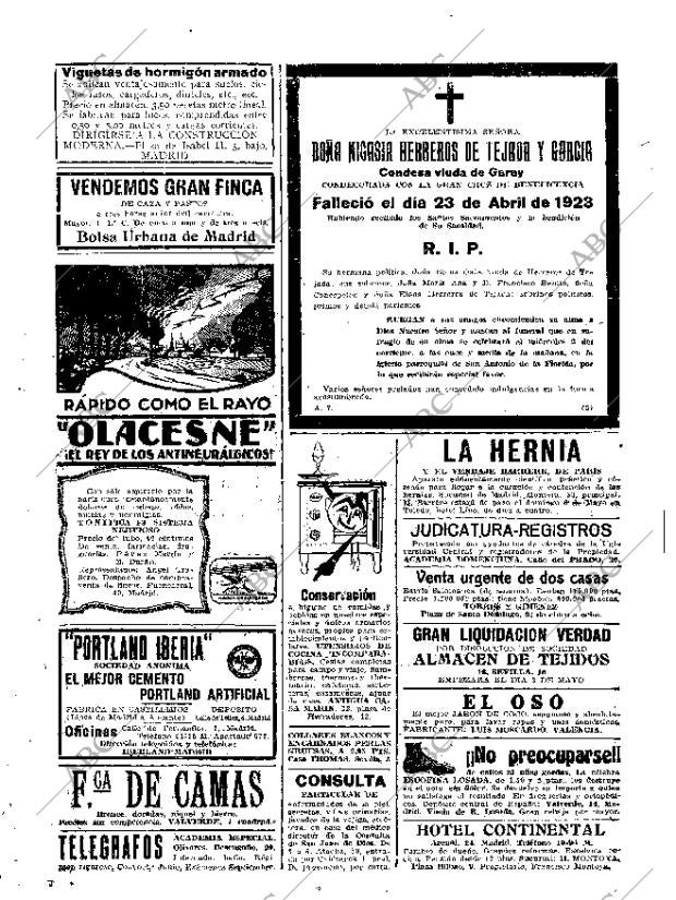 ABC MADRID 01-05-1923 página 36